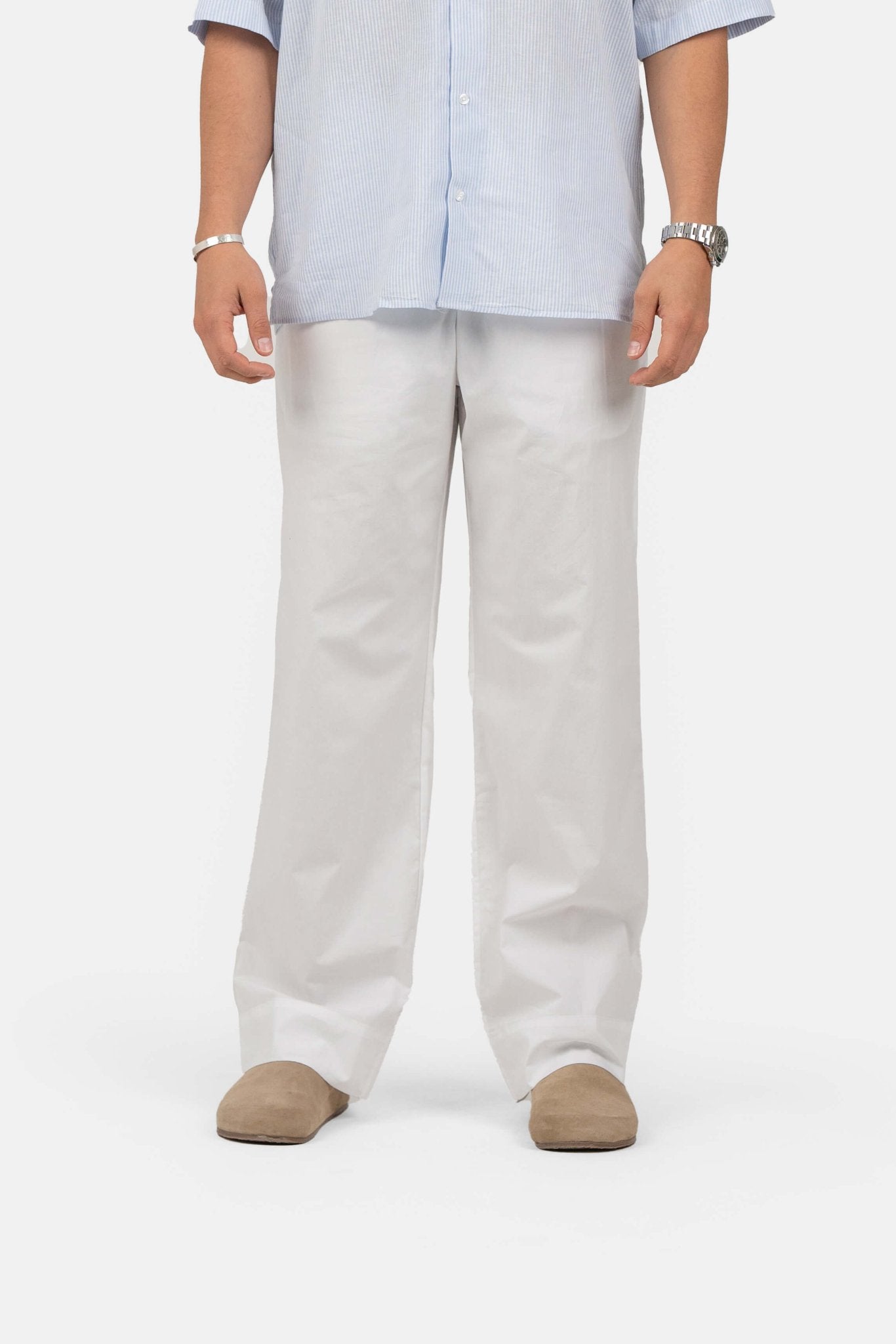 Pyjamas Pants Hvid | Skagen-clothing.dk